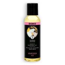 ÓLEO DE MASSAGEM SHUNGA APHRODISIA ROSA 60ML