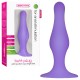 PLUG ANAL BUTT PLUG COM VENTOSA ROXO GRANDE