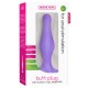 PLUG ANAL BUTT PLUG COM VENTOSA ROXO GRANDE