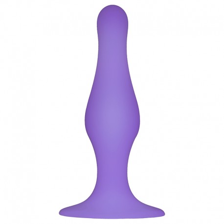 PLUG ANAL BUTT PLUG COM VENTOSA ROXO GRANDE