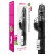 VIBRADOR THRUSTING RABBIT PRETO