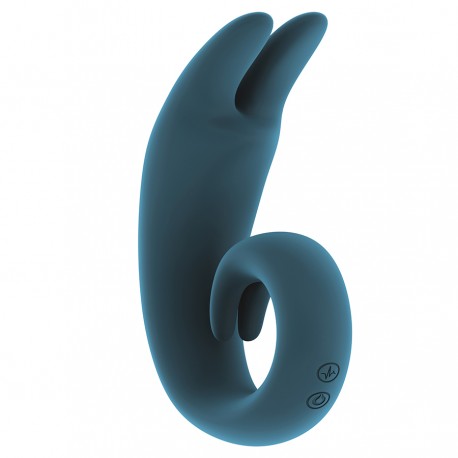 VIBRADOR RECARREGÁVEL THE LITHE AZUL