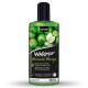 ÓLEO DE MASSAGEM COMESTÍVEL WARMUP MACÃ VERDE 150ML