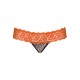 PACK 2 TANGAS LACEA OBSESSIVE PRETO E LARANJA