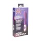 VIBRADOR EM SILICONE BEND GC ROXO