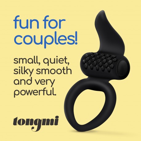 ANEL TONGMI SILICONE COUPLE VIBRATOR CRUSHIOUS