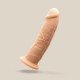 DILDO PREMIUM SILICONE TESSUDO 6" BAUNILHA CRUSHIOUS