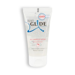 LUBRIFICANTE COMESTÍVEL À BASE DE ÁGUA JUST GLIDE MORANGO 50ML