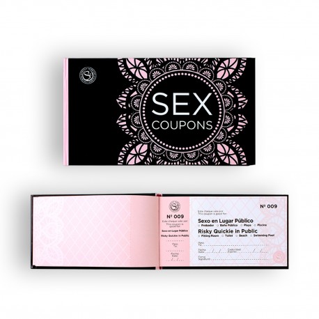 SEX COUPONS EM INGLÊS E ESPANHOL SECRET PLAY