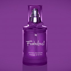 ÓLEO DE MASSAGEM PARA ELA COM FEROMONAS FUN OBSESSIVE 100ML