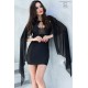 VESTIDO CR-4329 PRETO