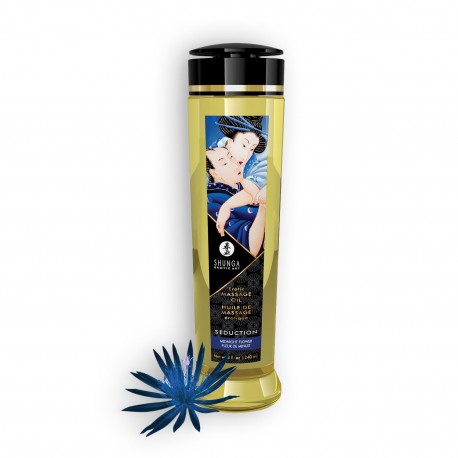 ÓLEO DE MASSAGEM SHUNGA SEDUCTION MIDNIGHT FLOWER 240ML