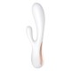 VIBRADOR MONO FLEX COM APP E BLUETOOTH SATISFYER BRANCO