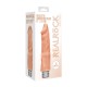 VIBRADOR REALÍSTICO 8" REALROCK BRANCO