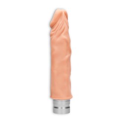 VIBRADOR REALÍSTICO 8" REALROCK BRANCO