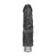 VIBRADOR REALÍSTICO 8" REALROCK PRETO