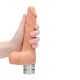 VIBRADOR REALÍSTICO 7" COM TESTÍCULOS REALROCK BRANCO