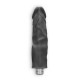 VIBRADOR REALÍSTICO 10" REALROCK PRETO