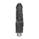 VIBRADOR REALÍSTICO 9" REALROCK PRETO