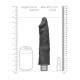 VIBRADOR REALÍSTICO 9" REALROCK PRETO