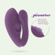 VIBRADOR RECARREGÁVEL COM COMANDO PLEASURISER CRUSHIOUS