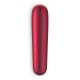 VIBRADOR DUAL LOVE COM APP SATISFYER VERMELHO