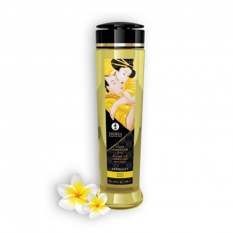 ÓLEO DE MASSAGEM SHUNGA SERENITY MONOÏ 240ML