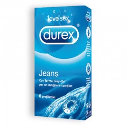 PRESERVATIVOS DUREX JEANS 6 UNIDADES