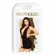 VESTIDO HEART ROB PENTHOUSE PRETO