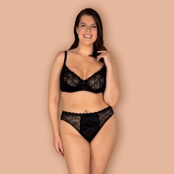 CONJUNTO LAURISE TAMANHO QUEEN OBSESSIVE PRETO