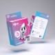 PLUG ANAL JOIA BIJOU ROSA PEQUENO CRUSHIOUS COM BOLSA AVELUDADA GRÁTIS