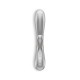 VIBRADOR HOT LOVER COM APP SATISFYER CINZA - CHAMPANHE