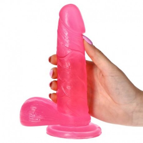 DILDO REAL RAPTURE EARTH FLAVOUR 6.5'' ROSA