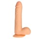 DILDO REALÍSTICO REAL RAPTURE FIRE PASSION 9'' BRANCO