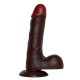 DILDO REALÍSTICO REAL RAPTURE FIRE PASSION 8'' NEGRO