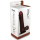 DILDO REALÍSTICO REAL RAPTURE FIRE PASSION 9'' NEGRO