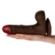 VIBRADOR REALÍSTICO REAL RAPTURE FIRE PASSION 8'' NEGRO