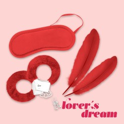 KIT BONDAGE LOVER´S DREAM CRUSHIOUS VERMELHO