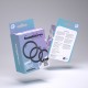 BANDOLEROS CONJUNTO DE ANÉIS DE SILICONE PARA O PÉNIS CRUSHIOUS