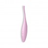 VIBRADOR TWIRLING JOY COM APP SATISFYER ROSA