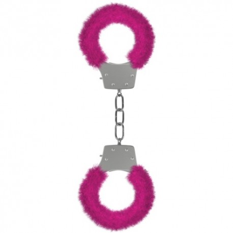 ALGEMAS COM PELUCHE PLEASURE FURRY HANDCUFFS ROSA