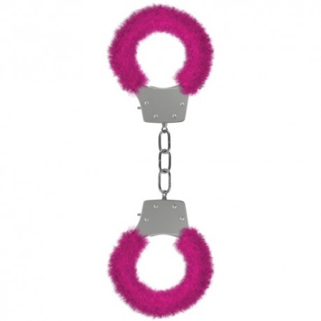 ALGEMAS COM PELUCHE PLEASURE FURRY HANDCUFFS ROSA