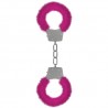 ALGEMAS COM PELUCHE PLEASURE FURRY HANDCUFFS ROSA