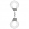 ALGEMAS COM PELUCHE PLEASURE FURRY HANDCUFFS BRANCAS