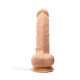 DILDO PREMIUM SILICONE TESSUDO 7" BAUNILHA CRUSHIOUS