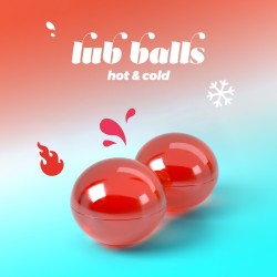 BOLINHAS EXPLOSIVAS COM EFEITO CALOR & FRIO LUB BALLS CRUSHIOUS