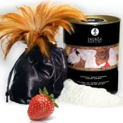 PÓ CORPORAL SHUNGA SWEET SNOW CHAMPANHE E MORANGO 228GR