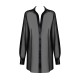 CAMISA DE NOITE STELLYA OBSESSIVE PRETA