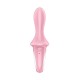 VIBRADOR ANAL INSUFLÁVEL AIR PUMP BOOTY 5 COM APLICAÇÃO CONNECT SATISFYER