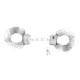 ALGEMAS DE PELUCHE LOVE CUFFS CRUSHIOUS BRANCAS